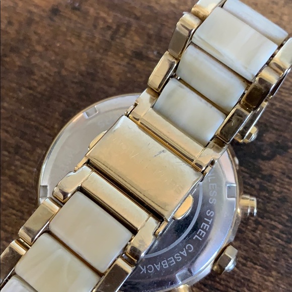 Michael Kors Gold Parker Chronograph Watch - Picture 3 of 3